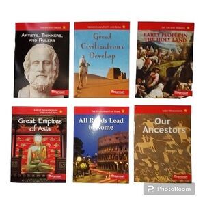 New Harcourt Social Studies Ancient Civilizations Reading Collection Book Set